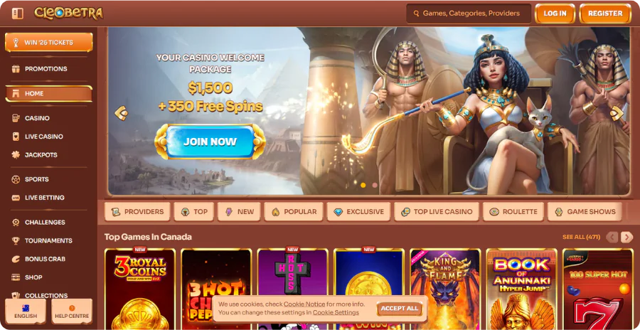 Cleobetra Casino Bonus: A Review for Canadian Players